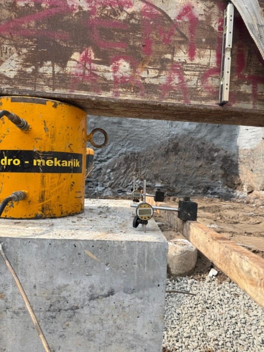 kazık Yükleme deneyi 2