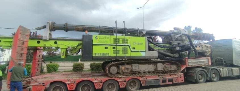 Bored pile construction in Turkey